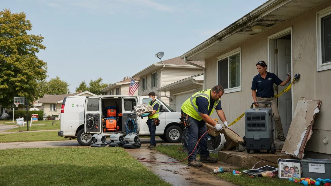 Water Damage Restoration in Tarlton, OH near me